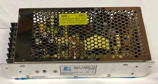 RYAN RSJ 180B 1E Power Supply Input 110-220 VAC Output 36 VDC 5 AMP