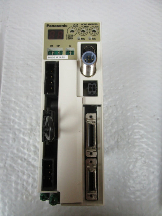 Panasonic AC Servo Drive MUDB3A2AAD 200/240 VAC 1PH 90W WATT