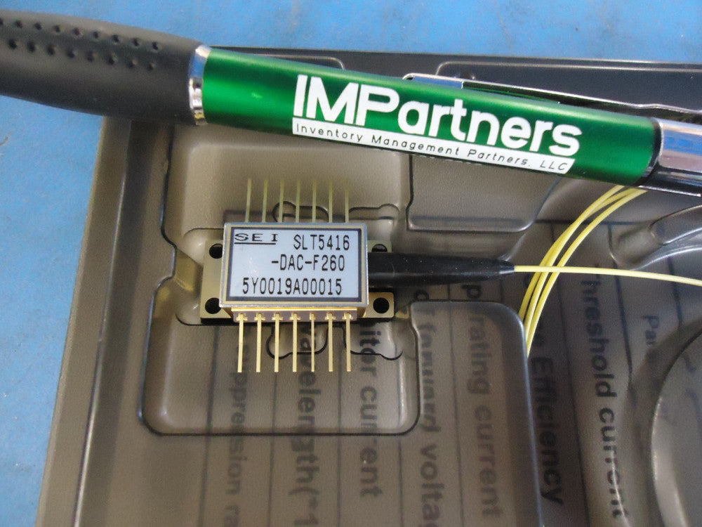 Sumitomo SLT5416-DAC-F260 14PBF, F260 FC-PC DFB 1.5um 5mW CH-26, 1556.56nm. New!
