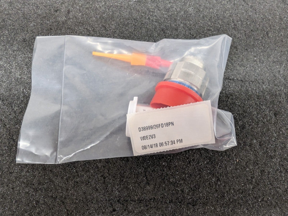 New, Amphenol, D38999/26FD18PN, Circular, SIZE 15, 18WAY, PIN