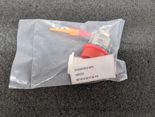 New, Amphenol, D38999/26FD18PN, Circular, SIZE 15, 18WAY, PIN