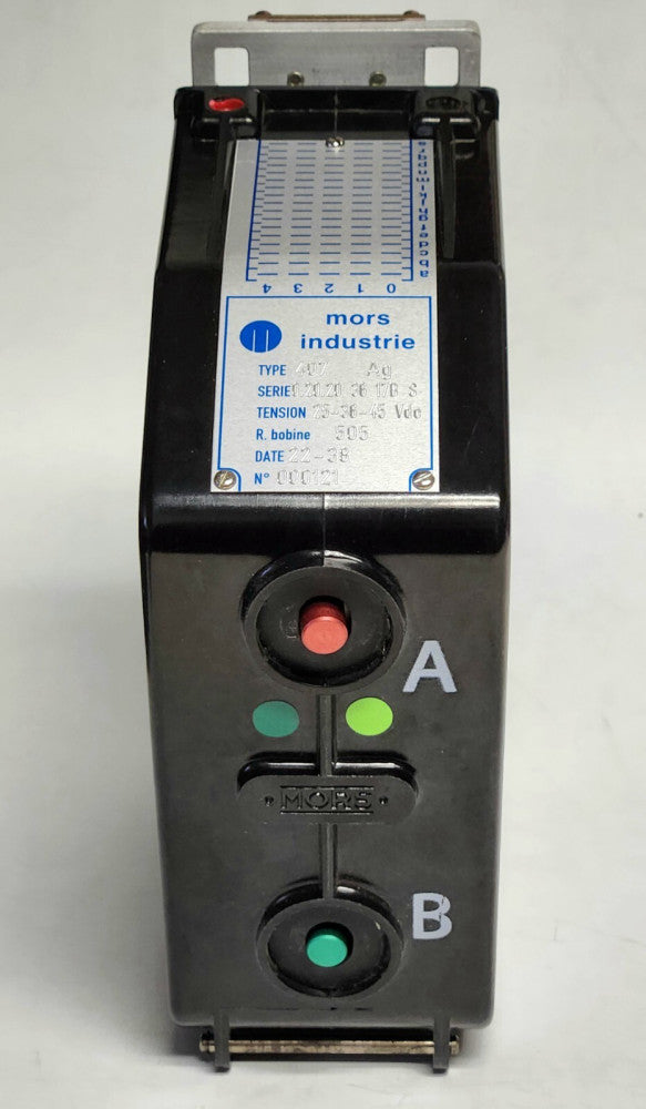 MI MORS INDUSTRIE Type 407 AG 0.20.20 36 17B S 25-36-45 VDC R BOBINE 505