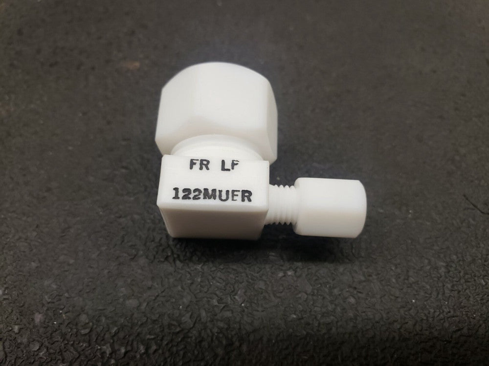 NEW-OPEN BOX, FURON, LF122MUER, Elbow Reducer, 12mm Single Ferrule x 1/8" 