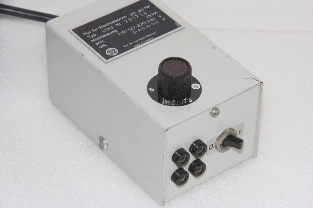 KBH LTKU 230716 Carl Zeiss Low Voltage Step Transformer
