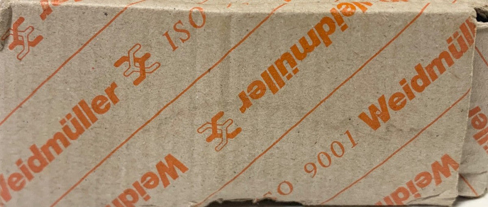 Box of 35 WEIDMULLER 1020300000 WDU 10 Terminal Block 10 MM 550 - 1000 VAC 