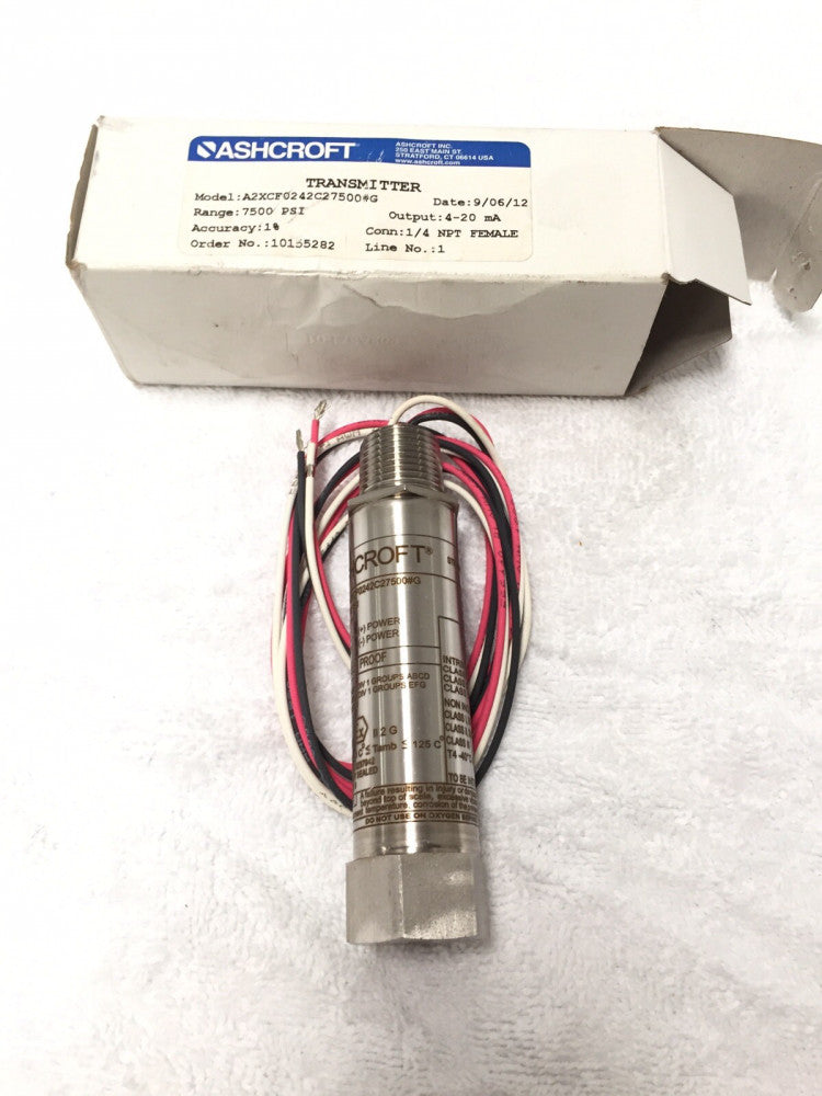Ashcroft A2XCF0242C27500 Transmitter