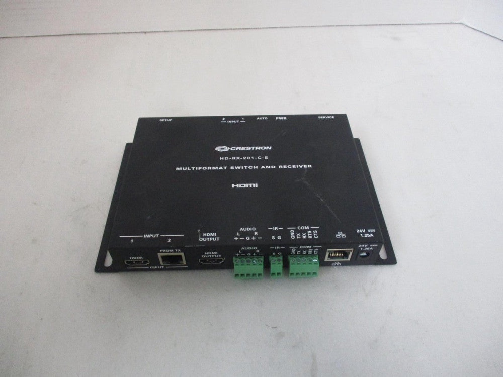 CRESTRON HD-RX-201-C-E MULTIFORMAT SWITCH AND RECIEVER