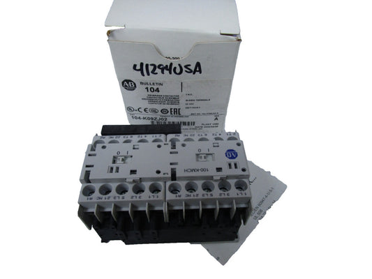 Allen Bradley 104-K09ZJ02 Reversing Contactor Ser A 24Vdc