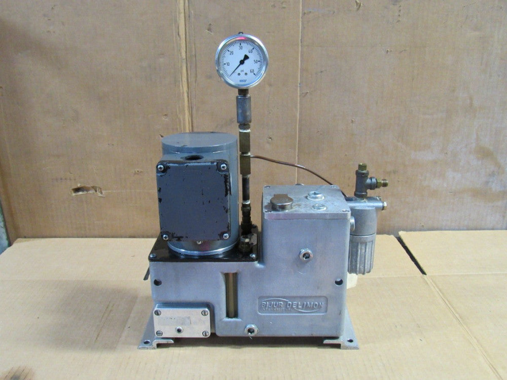 Bijur Lubricator Gear Pump D2553 21844-1 .05 Hp 115V 1 Ph 1425 1725 Rpm - used