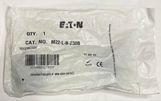 EATON M22 L B 230B Blue Indicating Light M22-L-B-230B