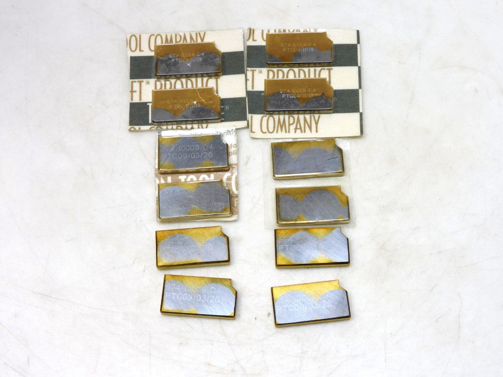 Peterson Tool 674-10009-D4 Carbide Inserts Lot of 12