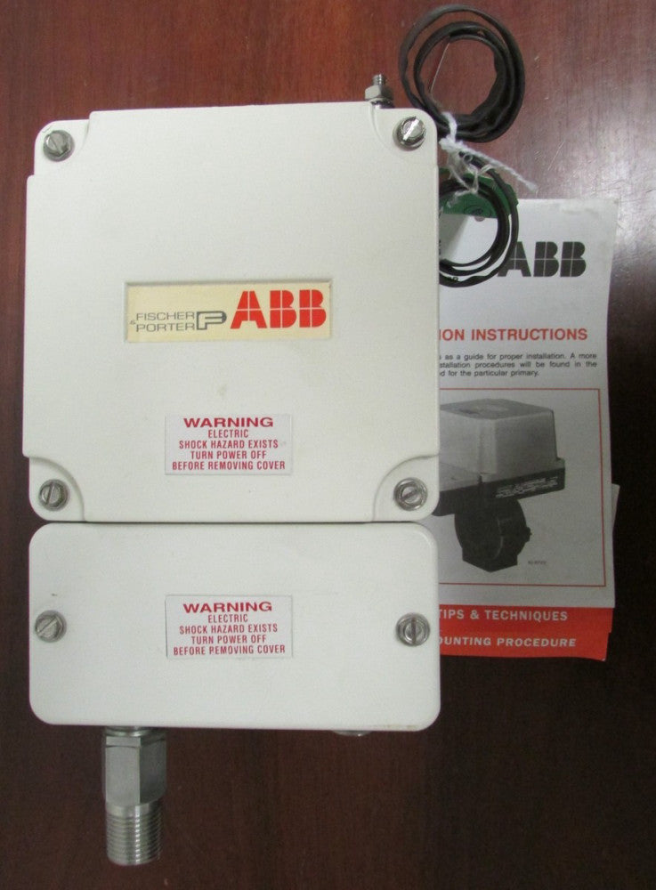 ABB Fischer Porter 10D1477SH09PA19AY12A1122C1 Ceramic Lined Magnetic Flow M