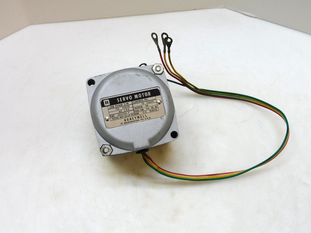 HONEYWELL 365754-7 SERVO MOTOR 120V 10V 11.5W