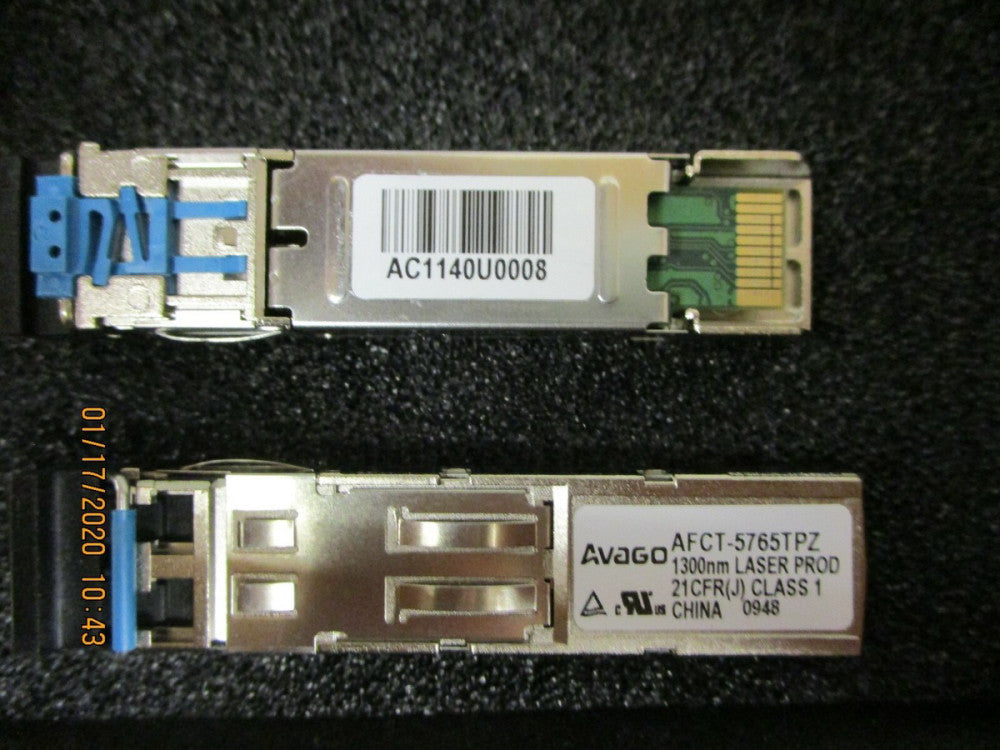 Avago - AFCT-5765-TPZ - TX/RX Optical Fiber 155MBPS 20-Pin Transceiver