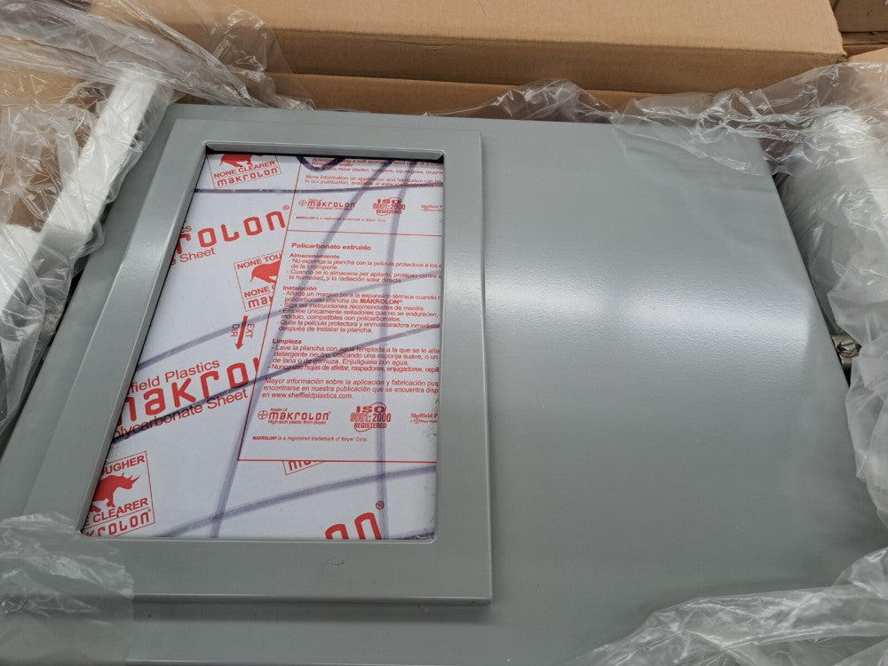 New, Hammond, 1418-N4, S88026, ENCLOSURE, SINGLE DOOR, CONTINOUS HINGE, CLAMP
