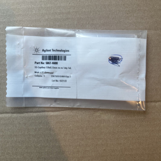 Agilent Technologies 5067-4688 SS-Capillary 120x0.12mm New