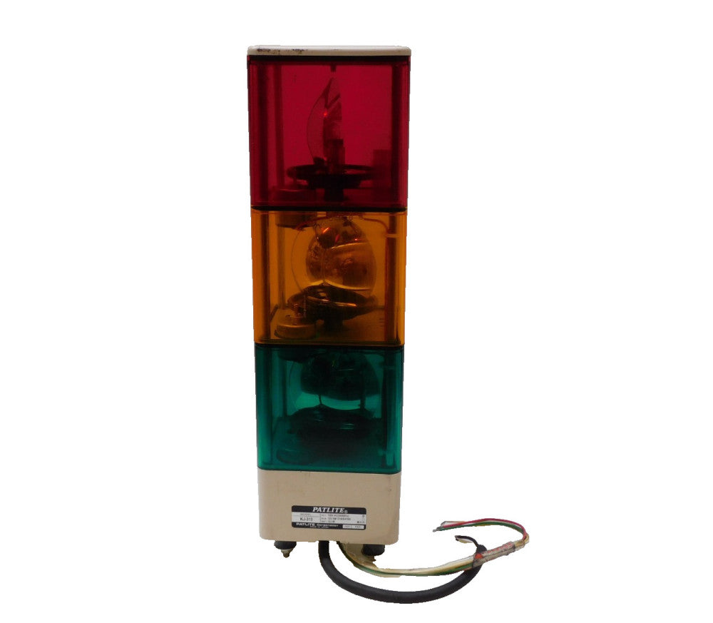 Patlite KJ-310 Signal Tower Stack Light 100Vac 50/60Hz 15.1W