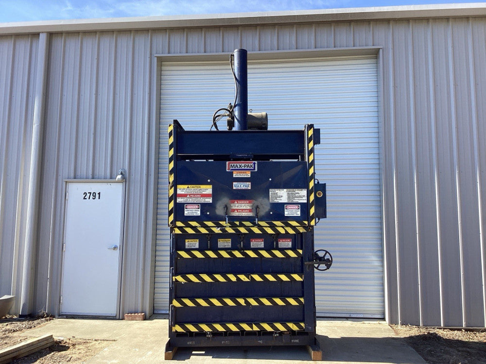 Max Pak MP60HD Baler. 15 HP Motor