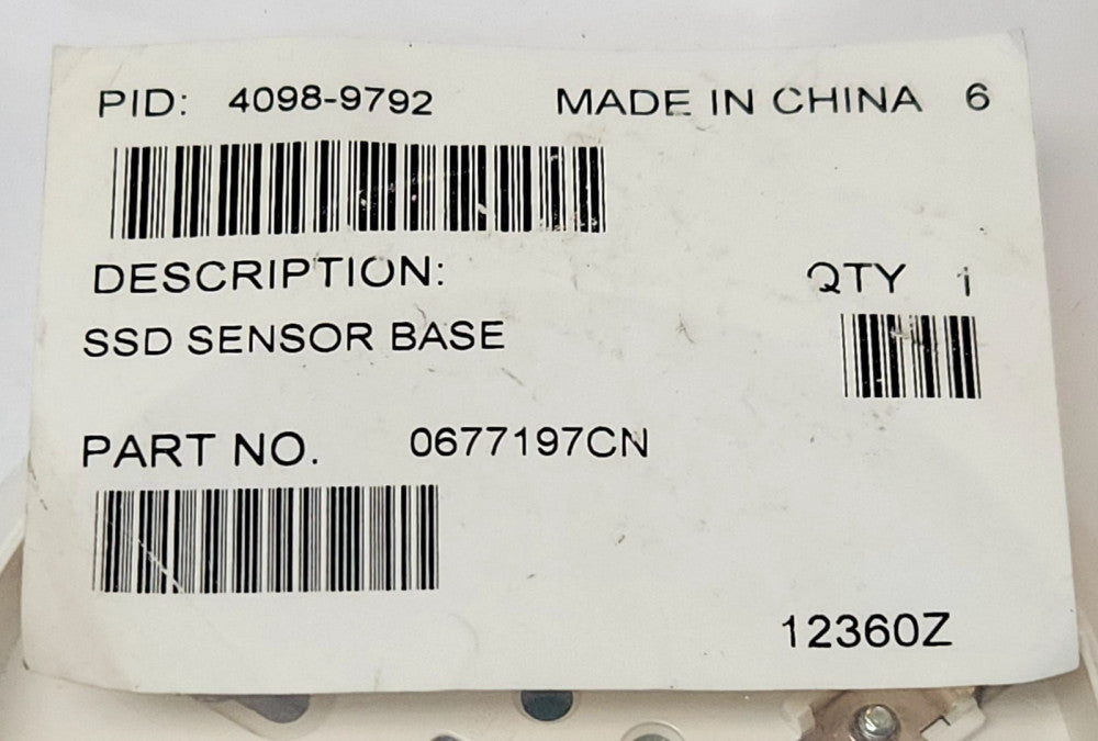 SIMPLEX 4098 9792 WHITE 0677197CN Smoke Heat SSD  Sensor Mounting Base
