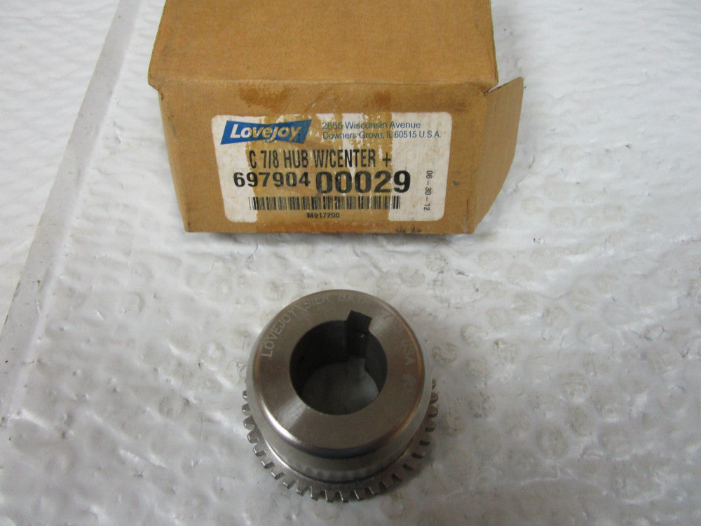 Lovejoy 69790400029 Keyed Coupling c 7/8" hub w/ Center 1" ID