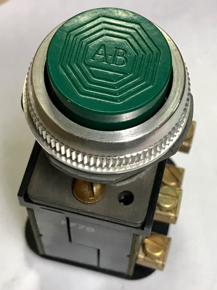 OLD STYLE ALLEN BRADLEY 800H BK1A Extended Head Heavy Duty Pushbutton 