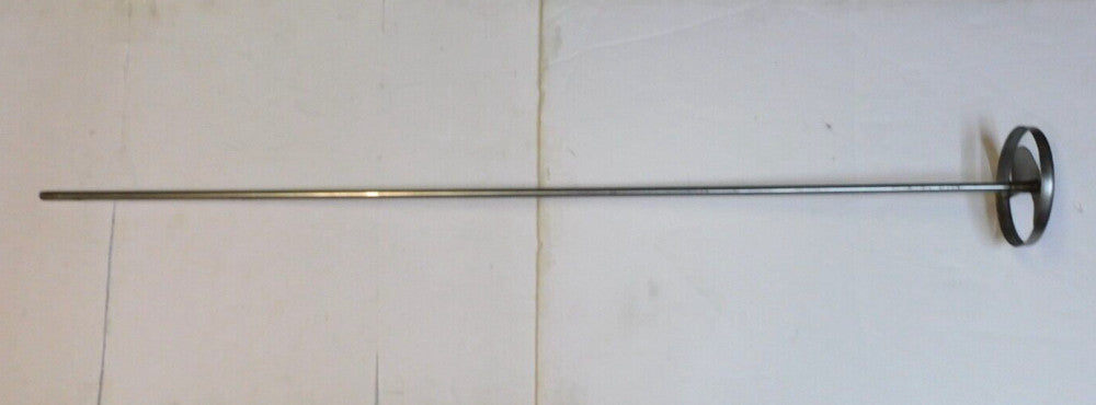 NO NAME 40" STAINLESS CHEMICAL PAINT GROUT AGITATOR MIXER 4-5/8" PROPELLER 3/8"S