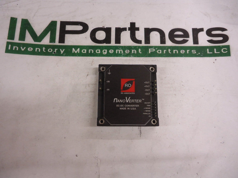 NV48-3, RO Associates, DC/DC 100W 48VIN 3.3V 25A, BRAND NEW!