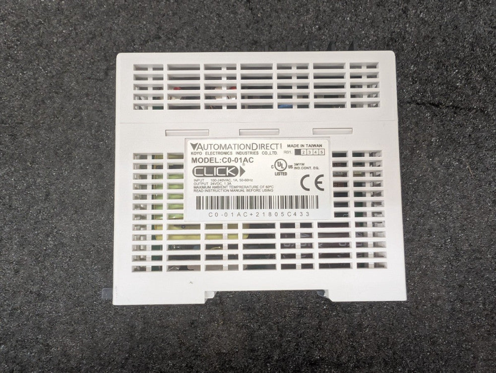 Used, Automation Direct, CO-01AC, 1.3A 24V POWER SUPPLY