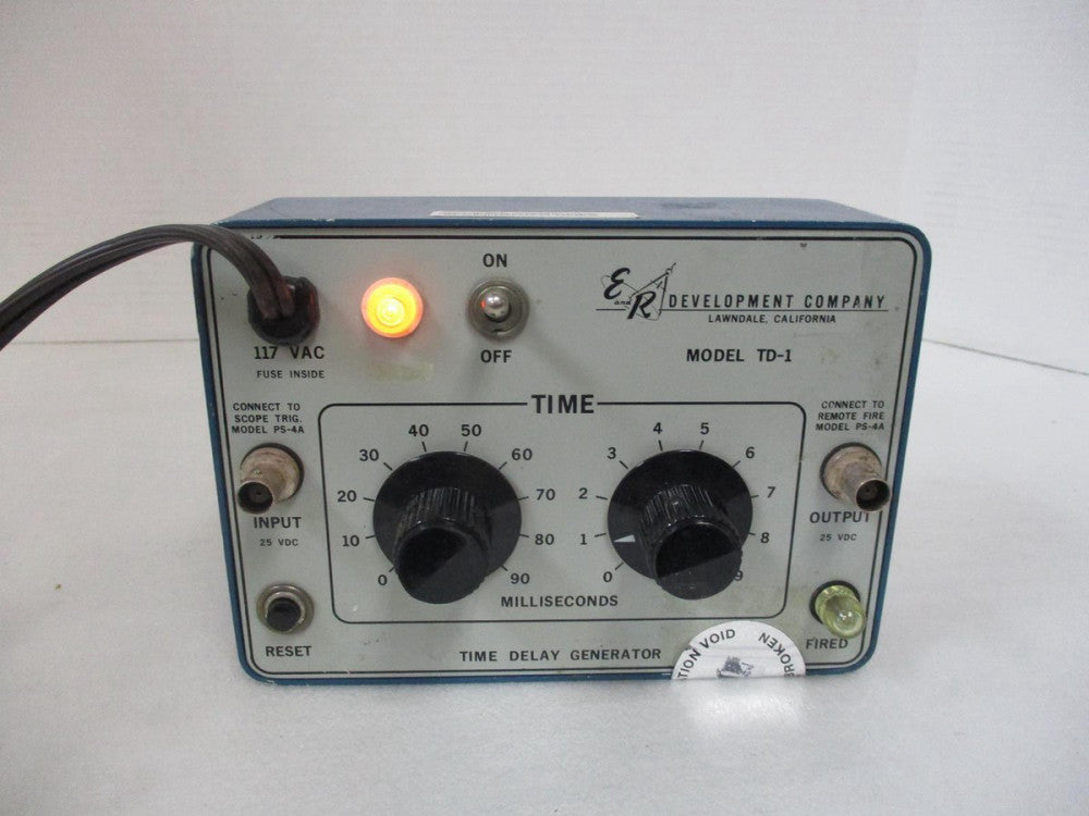 E AND R DEVELOPMENT COMPANY TD-1
