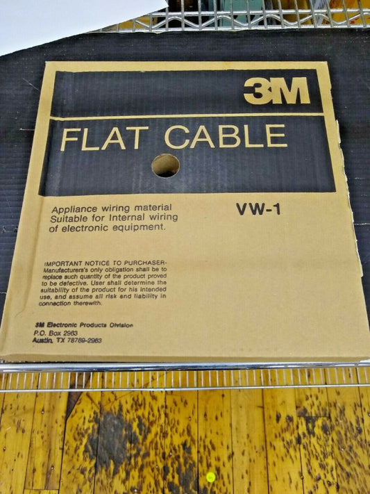 New, 3M, 3782-5P-540A, CBL RIBN 10COND TWIST-PAIR 100 ft