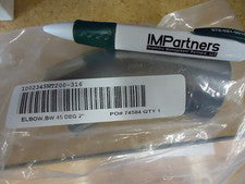 MKS, 1002345WT200-316, Elbow, Brand New! Sold as lots of 2 Pieces!