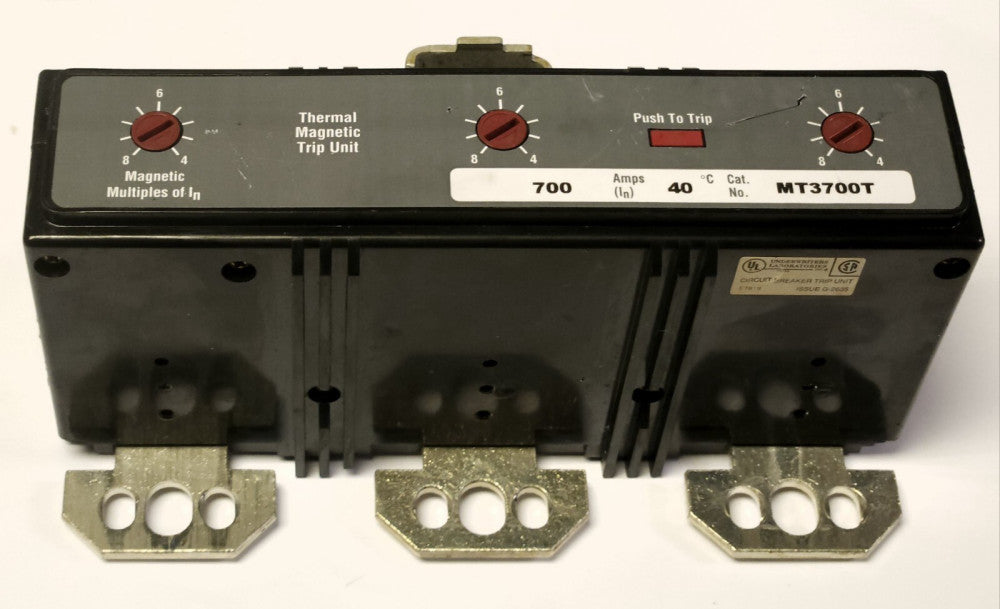 EATON CUTLER HAMMER MT3700T 700 AMP M Frame TRIP Unit Type MDL HMDL