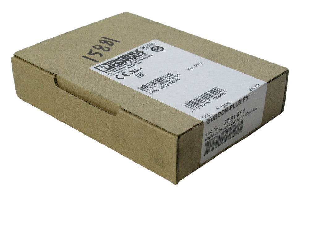 Phoenix Contact SUBCON-PLUS F3 Connector *Factory Sealed Package* (New)