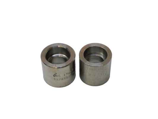 ASP OMC 304 Stainless 3/4" Socket Weld Coupling 3M 3000# B16 A182 lot of 2