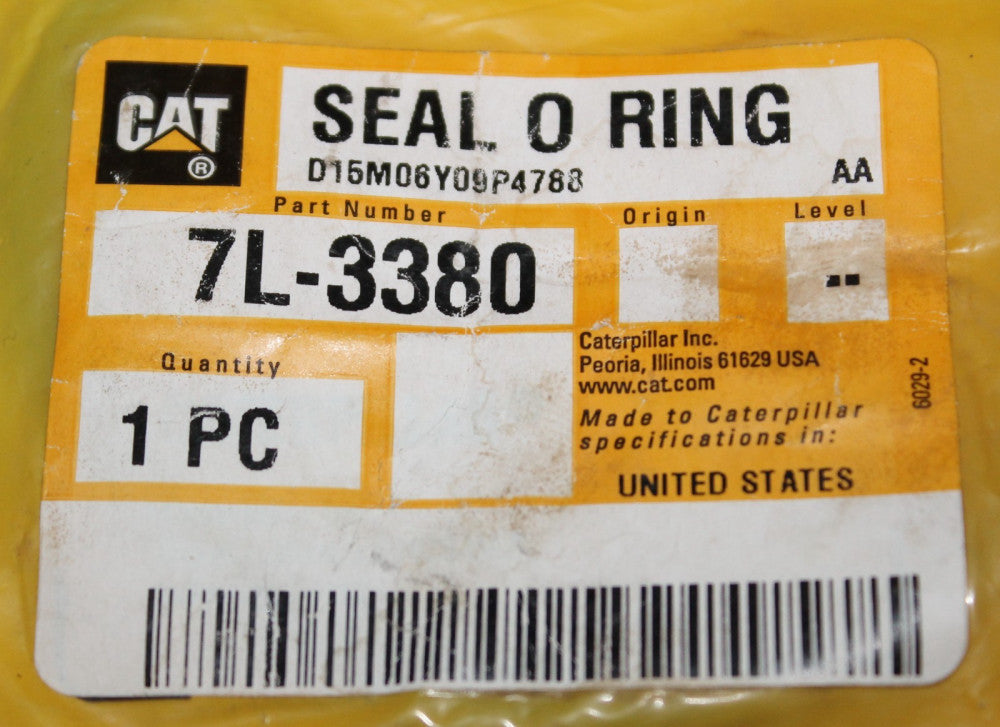 CATERPILLAR CAT 7L 3380 Seal O Ring Set D15M06Y09P4788