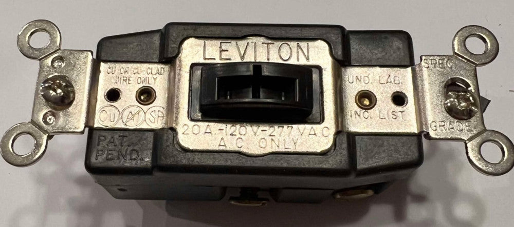 LEVITON 1C41C0 Key Switch (No Key)