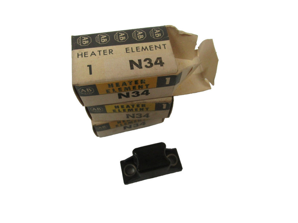 Allen Bradley N34 , N-34 , N 34 Heater Element (New - Lot of 3)