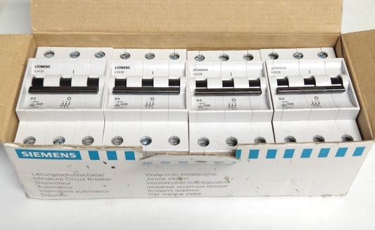 SIEMENS 5SX2 303-8 3 Pole 400 VAC D 3 Miniature Circuit Breaker 5SX23038