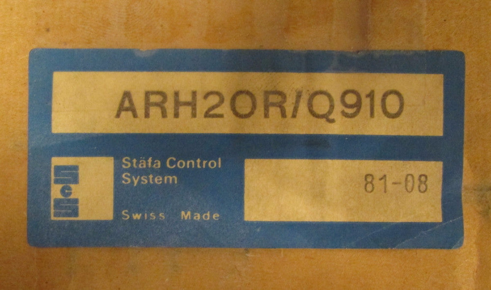 STAFA CONTROL SYSTEM ARH20R Q910 STAFA Push Pull Temperature Controller 