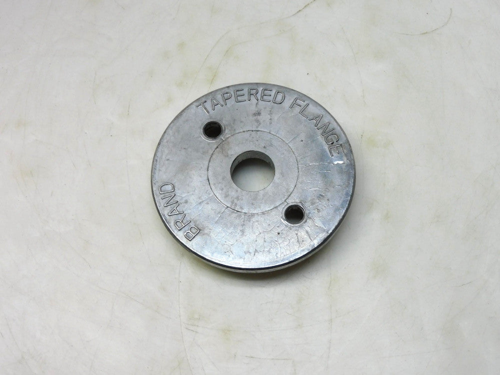 Tapered Flange 3898 Deburring Wheel Flange 3" Dia 3/4" ID