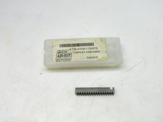 ADVENT TOOL ATM-410A115NPS 11.5NPS SOLID CARBIDE INSERT