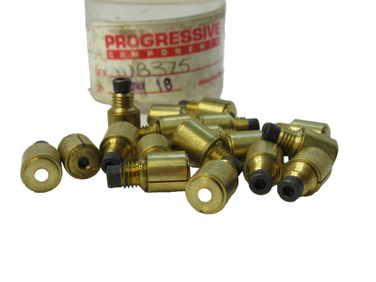 (NEW - Lot of 18) PROGRESSIVE COMPONENTS WB375 Brass Fitting