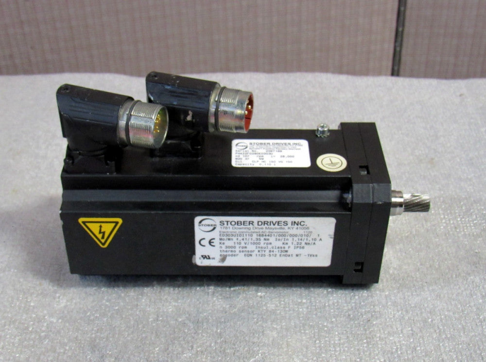 Stober AC Servo Motor ED303UI0I110 1684401/000/000/010/1 W/ PH422F0280ED303U