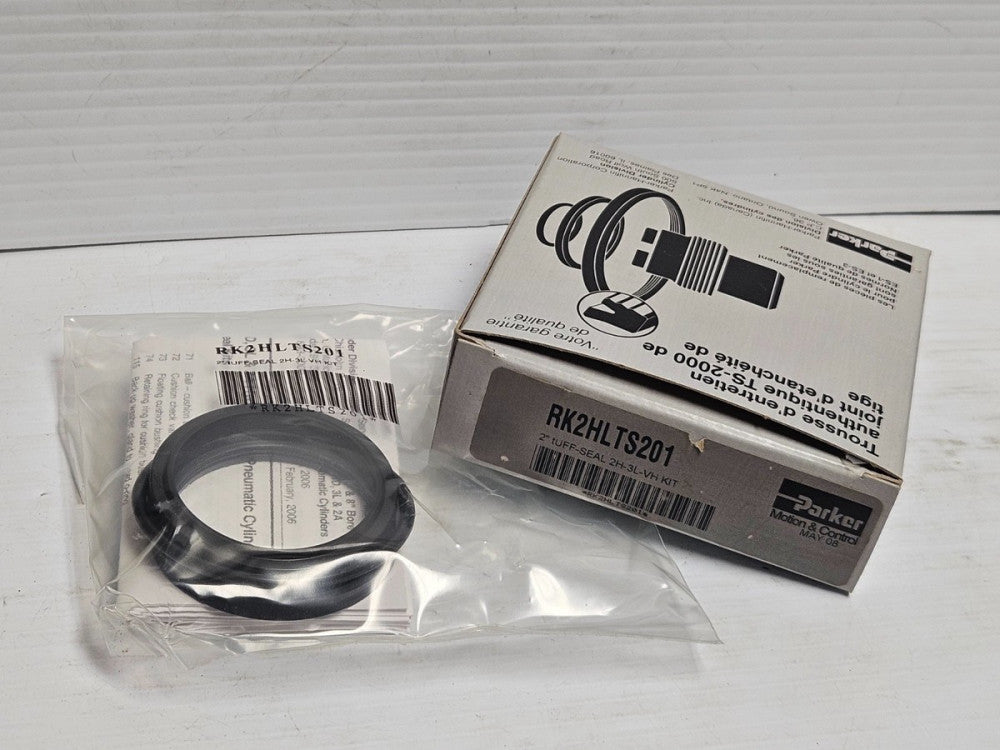 NEW PARKER TUFF-SEAL ROD SEAL KIT RK2HLTS201 TS-2000 2" 2H-3L-VH