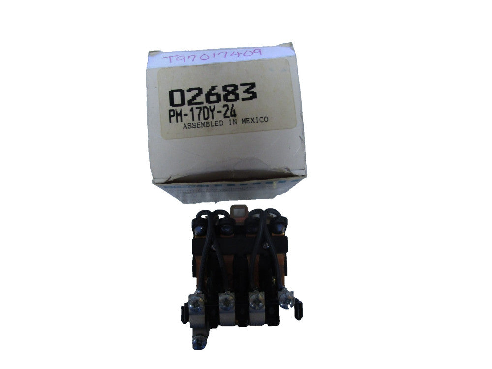 Potter & Brumfield PM-17DY-24 Power Relay 24Vdc