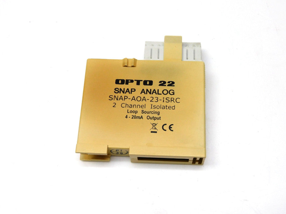 OPTO 22 SNAP ANALOG SNAP-AOA-23-iSRC 2 CHANNEL ISOLATED LOOP SOURCING MOD DAMAGE