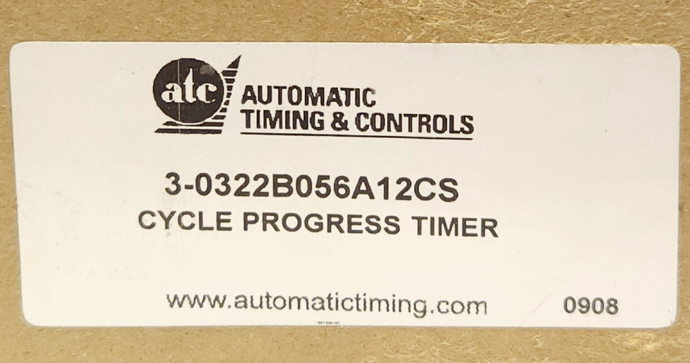 ATC AUTOMATIC TIMING & CONTROLS 322B Motor Driver 3 0322B056A12CS Cycle Progress