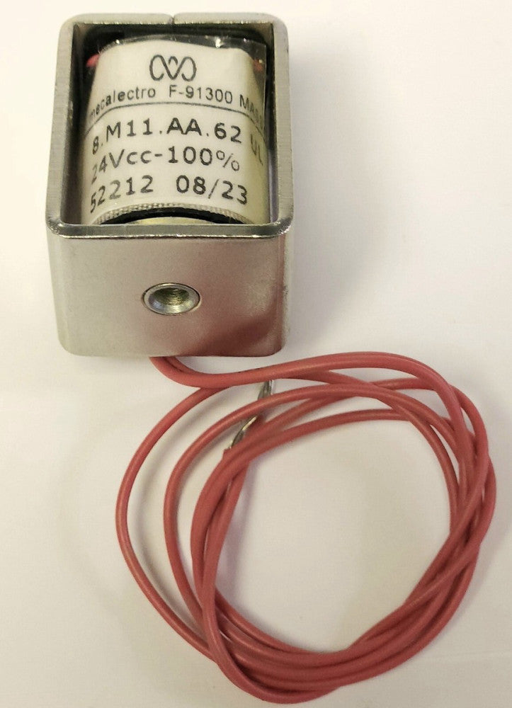 MECALECTRO F-91300 Linear Solenoid Coil 24 Volt 8.M11.AA.62 UL 24cc 100% Push