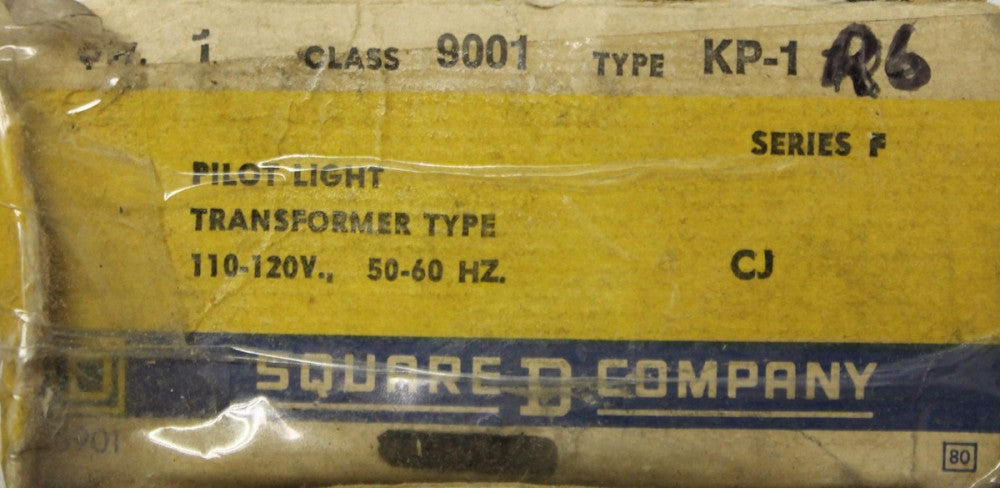 SQUARE D Red Lens Indicating Pilot Light 110/120 V  9001 KP1 R6
