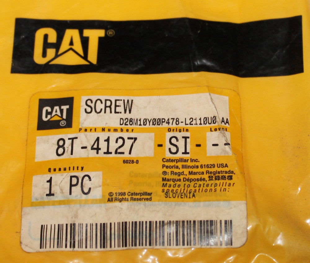 CATERPILLAR CAT 8T 4127 SI Phillips Head Screw